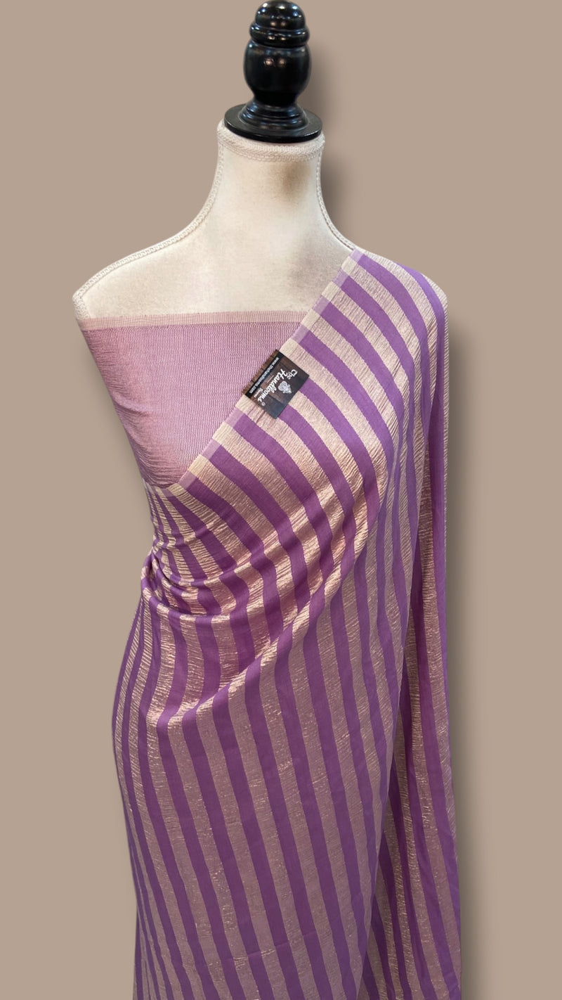 Pure Moonga Silk Handloom Banarasi Saree