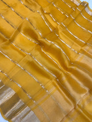 Pure Kora Handloom Banarasi Saree - The Handlooms