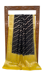 Pure Chiniya Silk Handloom Banarasi Saree - The Handlooms