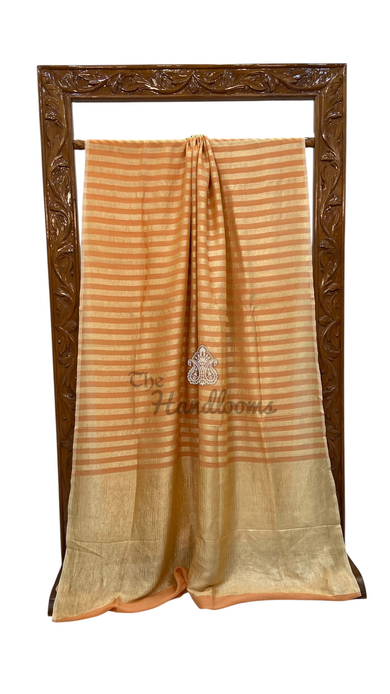 Pure Moonga Silk Handloom Banarasi Saree