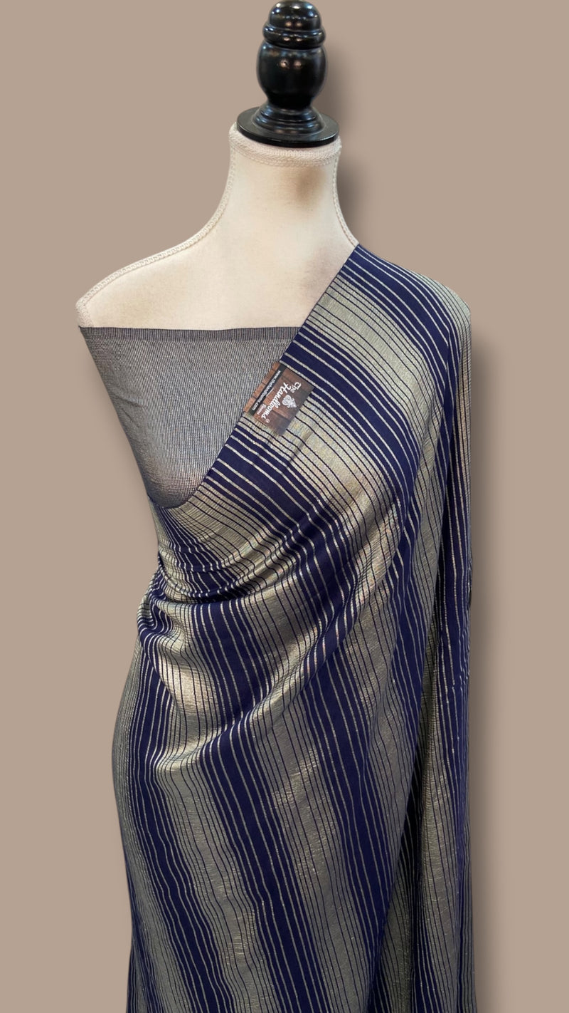 Pure Moonga Silk Handloom Banarasi Saree