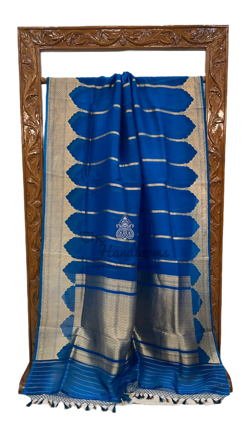 Pure Kora Handloom Banarasi Saree - The Handlooms
