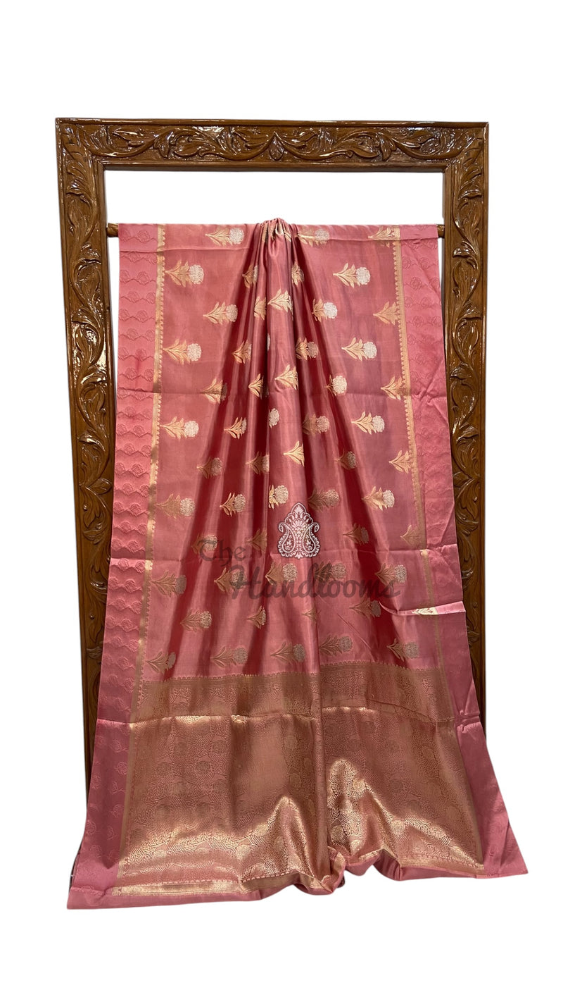Pure Chiniya Silk Handloom Banarasi Saree