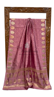 Pure Mango Silk Banarasi Handloom Saree - The Handlooms