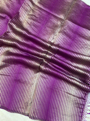 Pure tissue Chanderi Handloom Banarasi Saree - The Handlooms