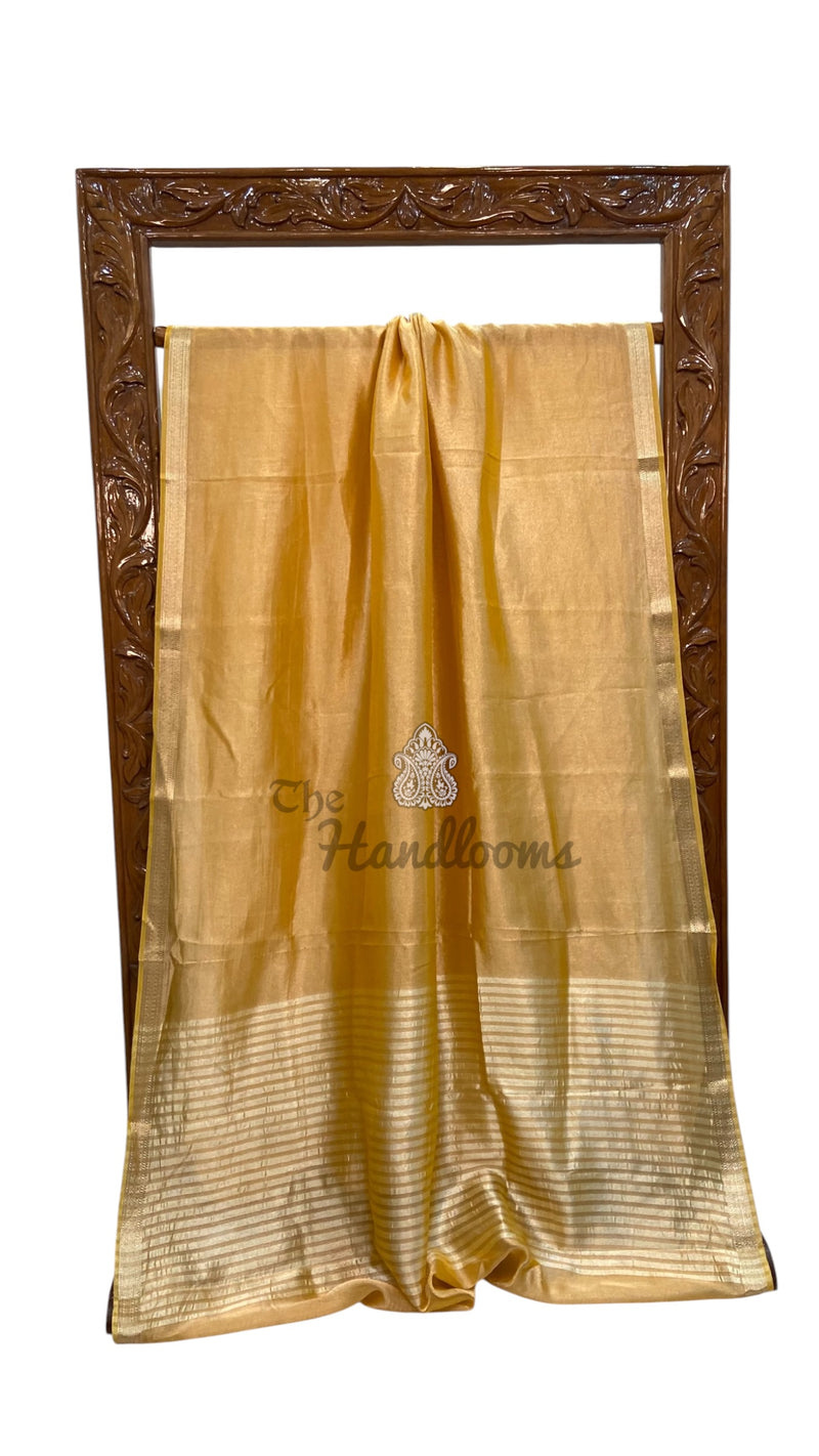 Pure Kora Tissue Handloom Banarasi Saree