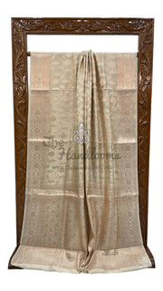 Pure Mango Silk Banarasi Handloom Saree - The Handlooms