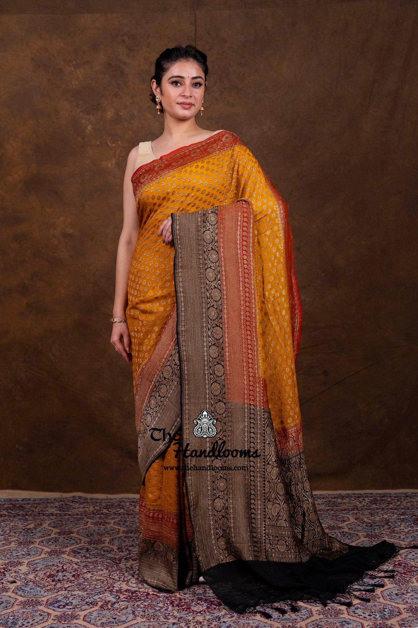 Mustard Banarasi Collection