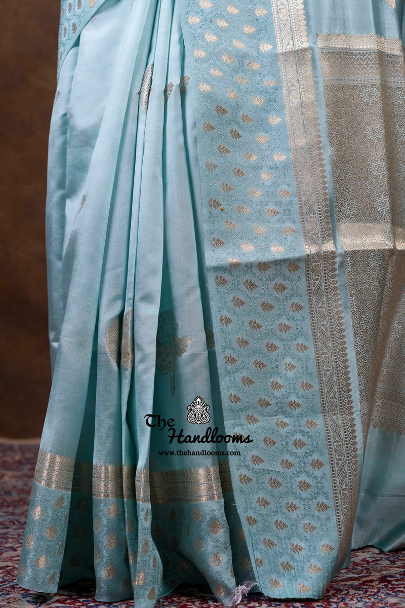 Pure Mango Silk Banarasi Handloom Saree