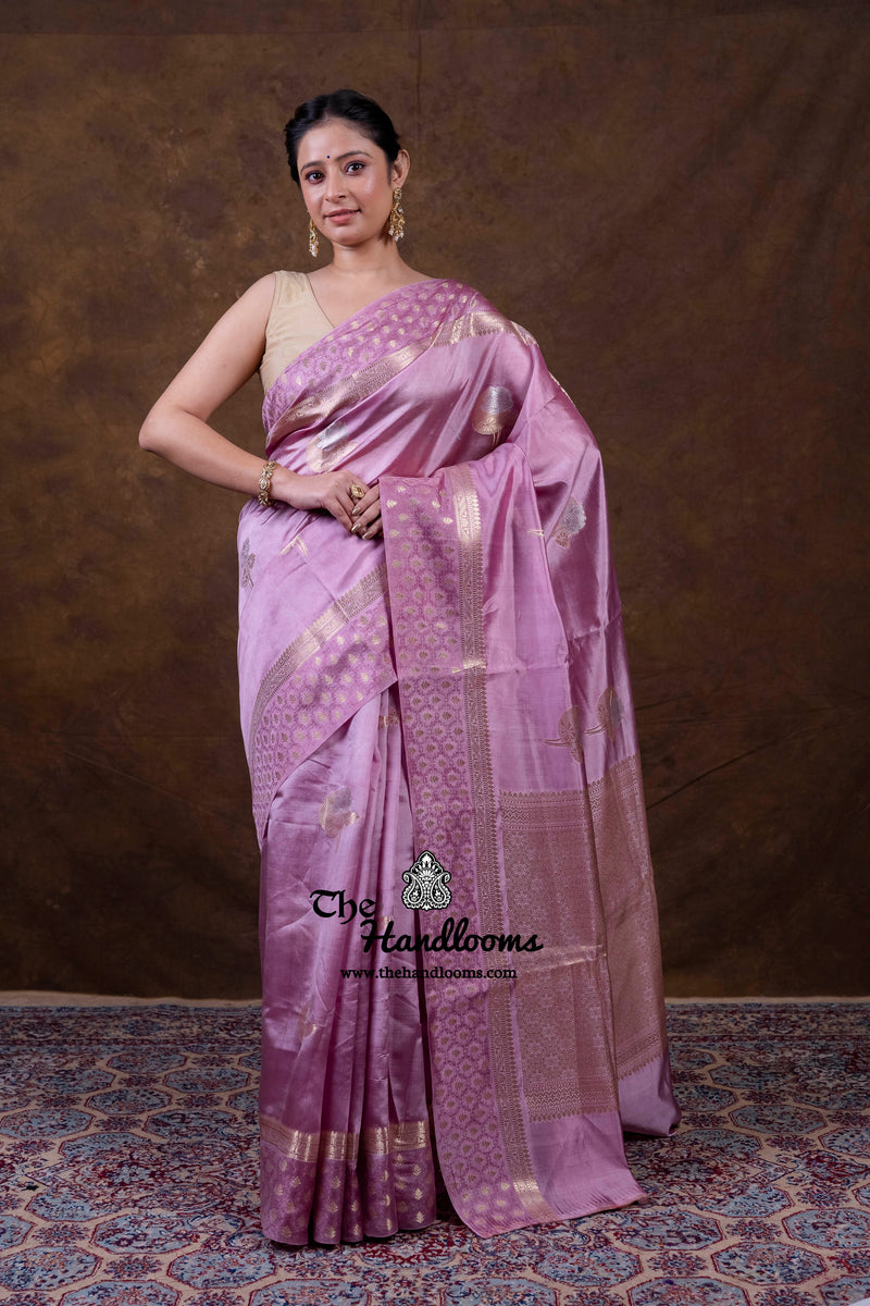 Pure Mango Silk Banarasi Handloom Saree