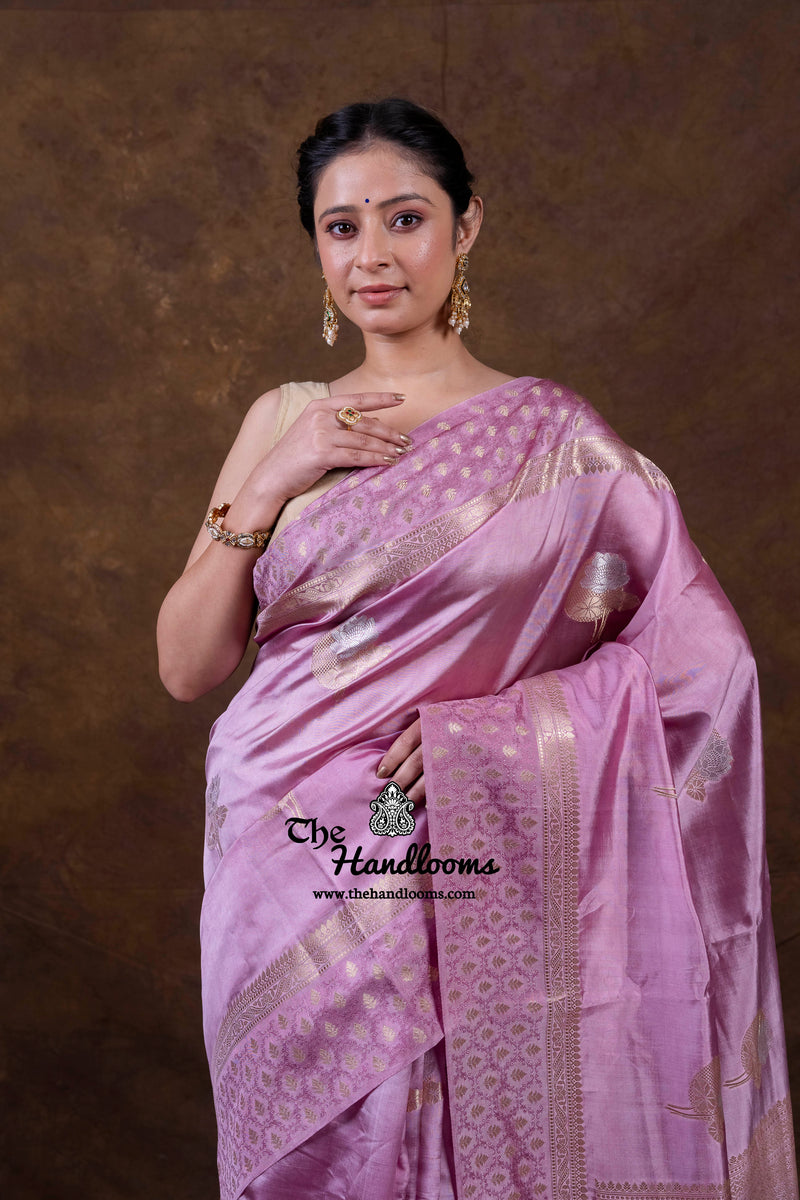Pure Mango Silk Banarasi Handloom Saree