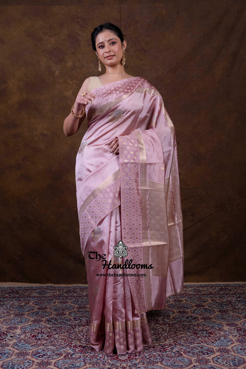 Pure Mango Silk Banarasi Handloom Saree