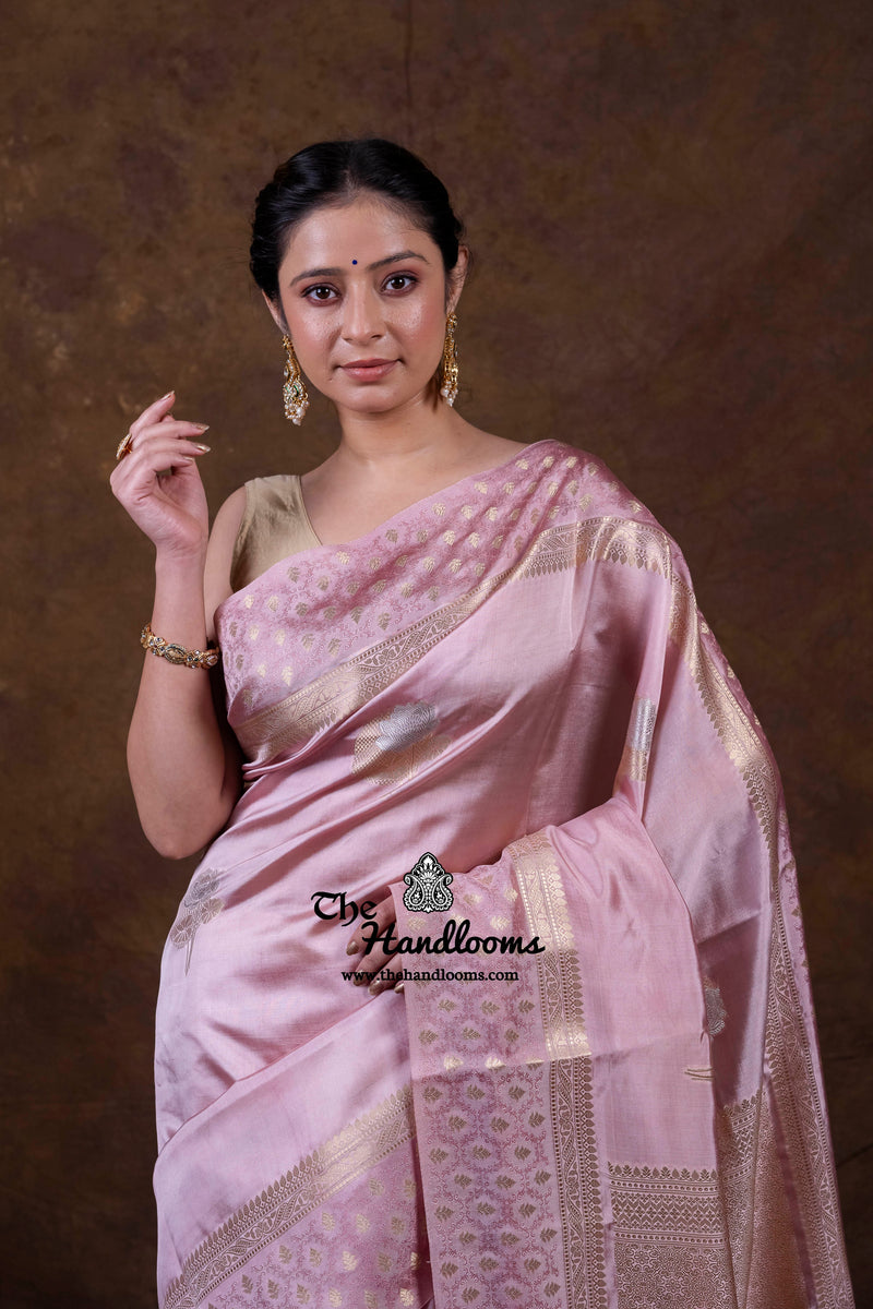 Pure Mango Silk Banarasi Handloom Saree