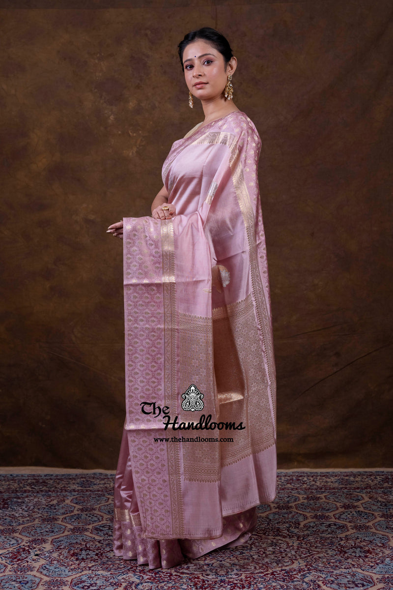 Pure Mango Silk Banarasi Handloom Saree