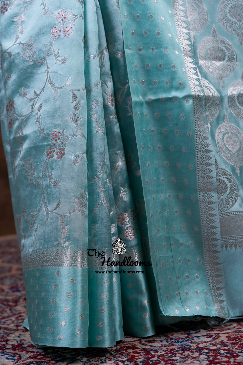 Pure Mango Silk Banarasi Handloom Saree