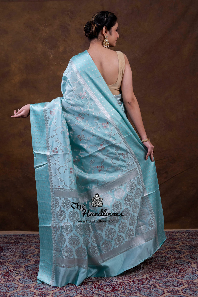 Pure Mango Silk Banarasi Handloom Saree