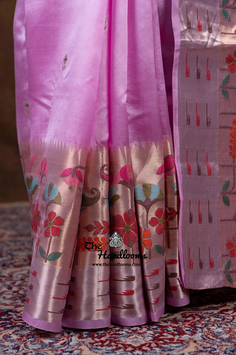 Pure Mango Silk Banarasi Handloom Saree