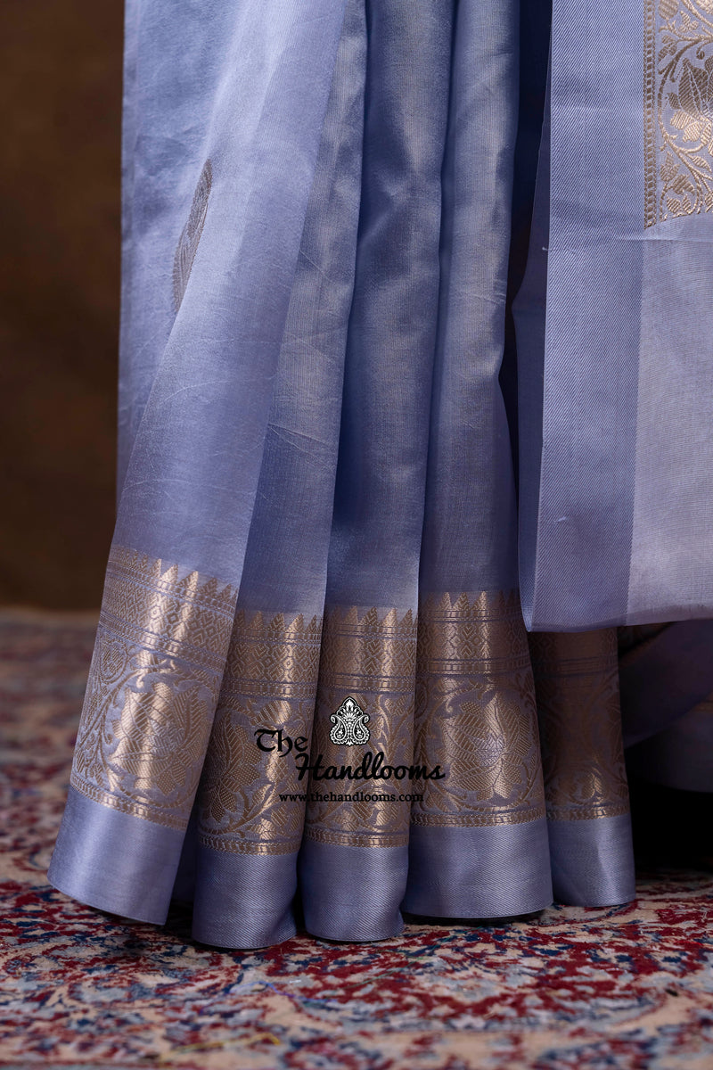 Pure Mango Silk Banarasi Handloom Saree