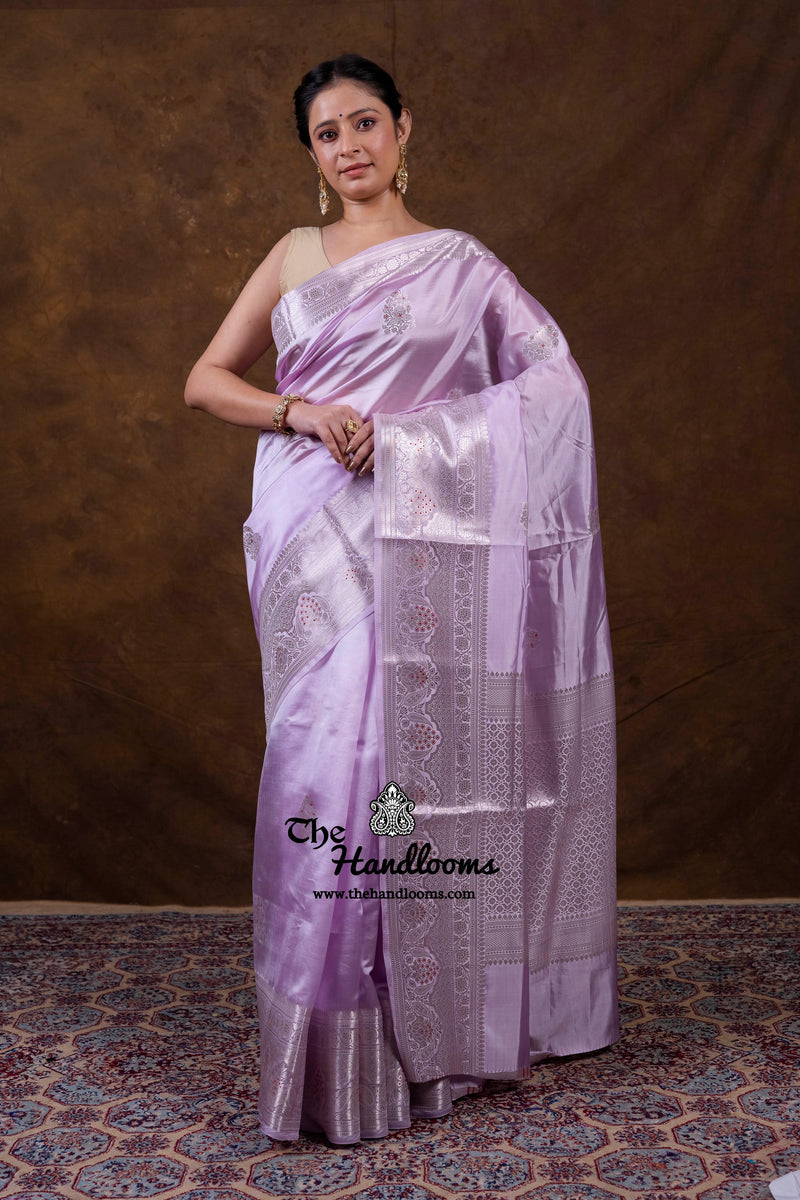 Pure Mango Silk Banarasi Handloom Saree