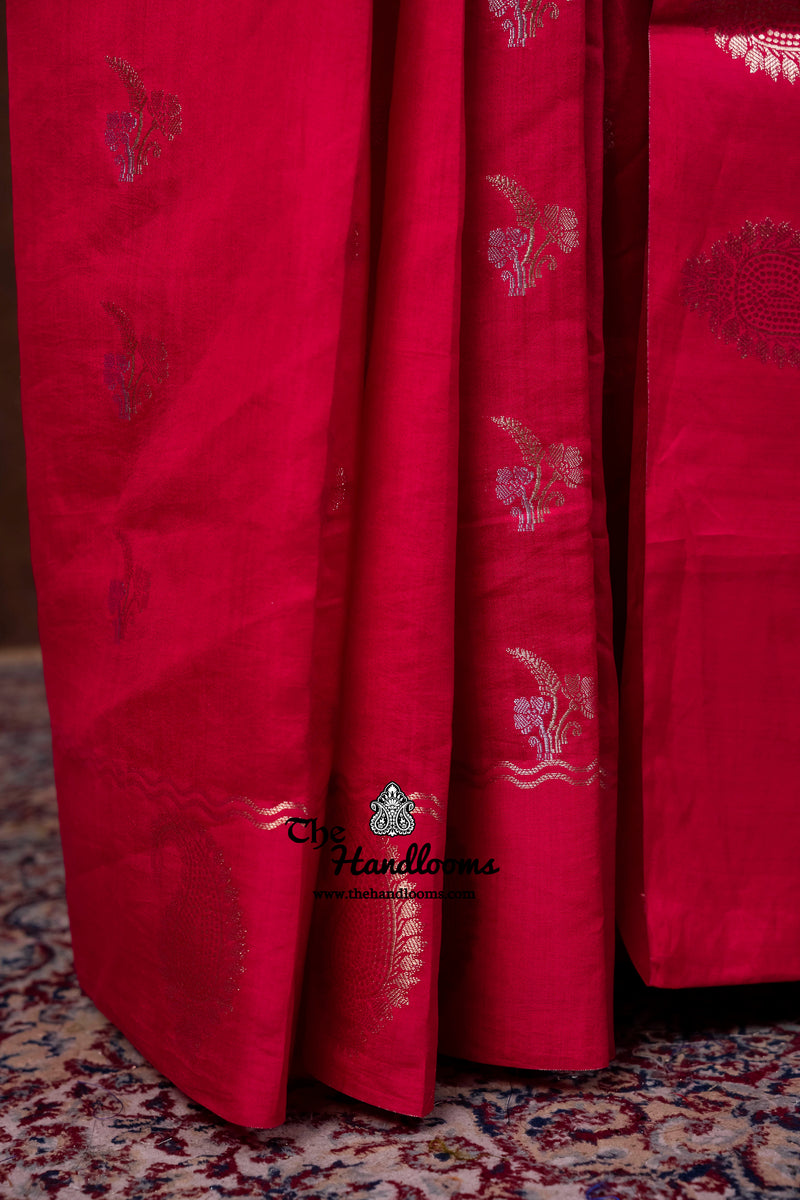 Pure Chiniya Silk Khaddi Handloom Banarasi Saree