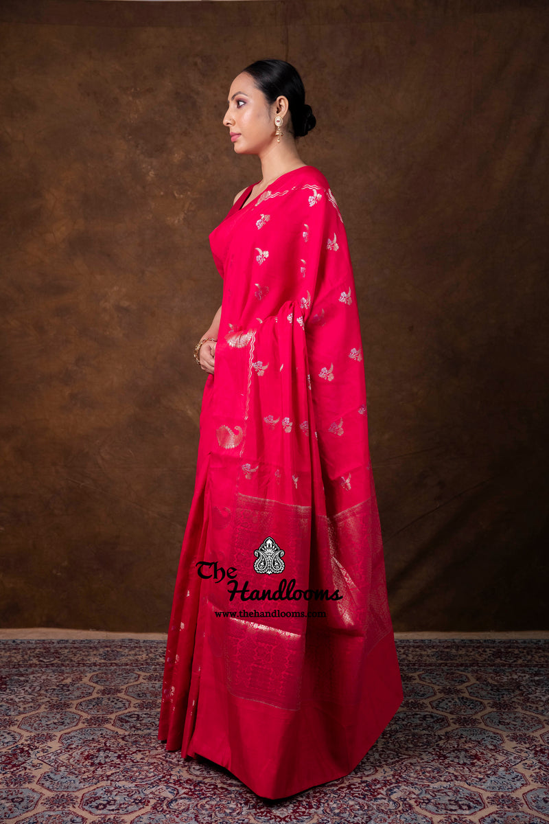 Pure Chiniya Silk Khaddi Handloom Banarasi Saree