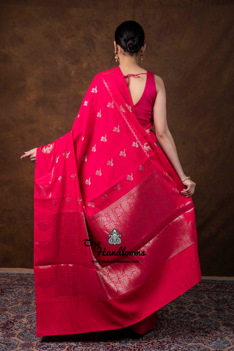 Pure Chiniya Silk Khaddi Handloom Banarasi Saree