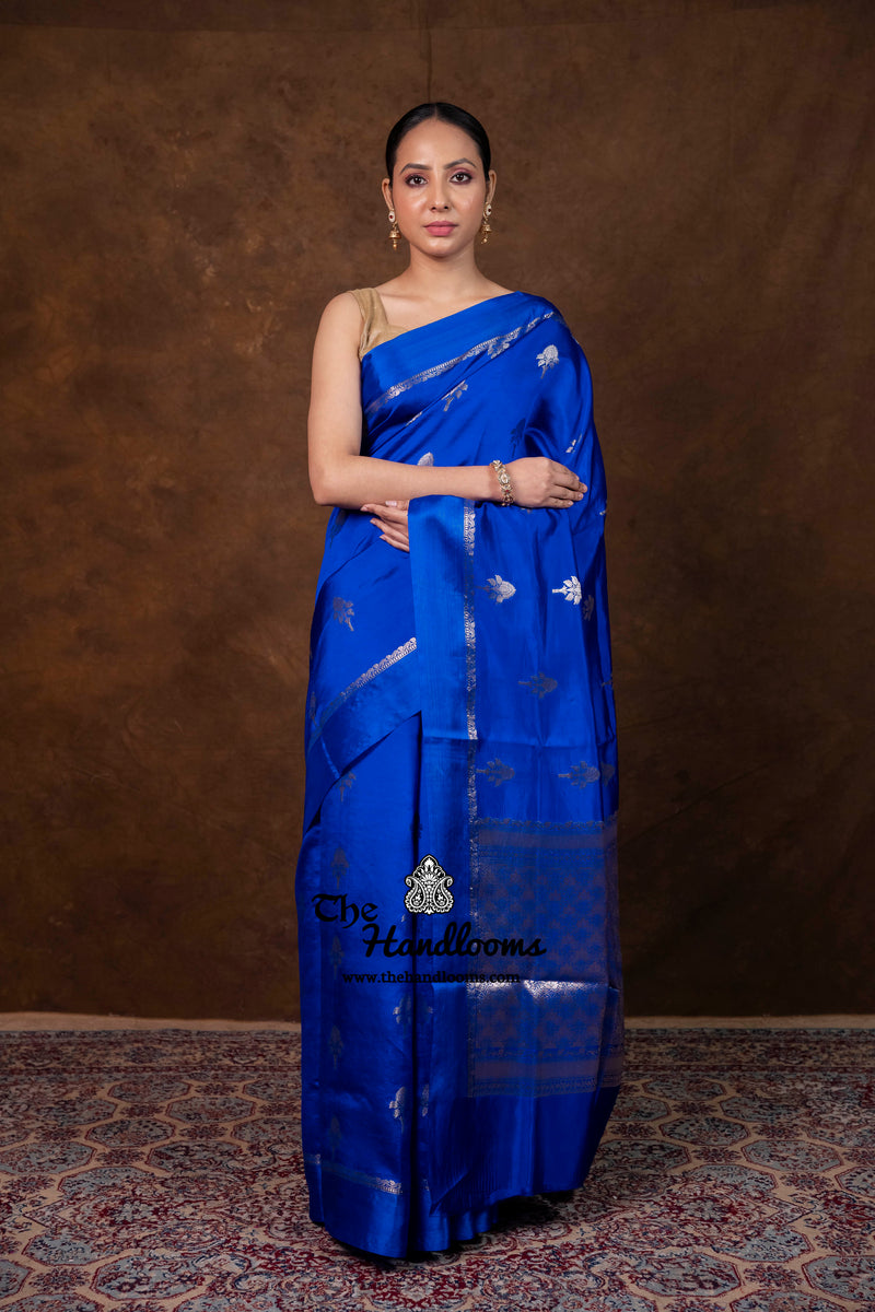 Pure Mango Silk Banarasi Handloom Saree