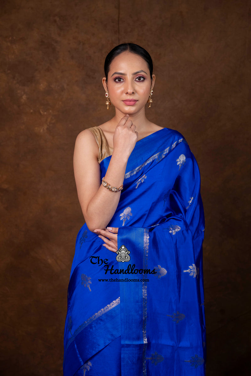 Pure Mango Silk Banarasi Handloom Saree