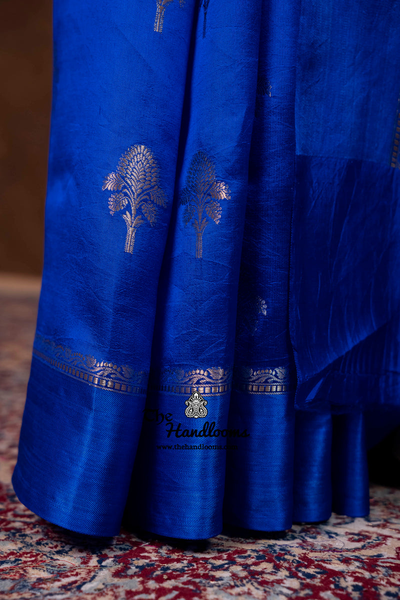Pure Mango Silk Banarasi Handloom Saree