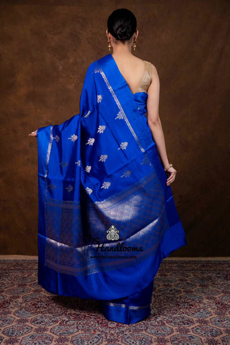 Pure Mango Silk Banarasi Handloom Saree