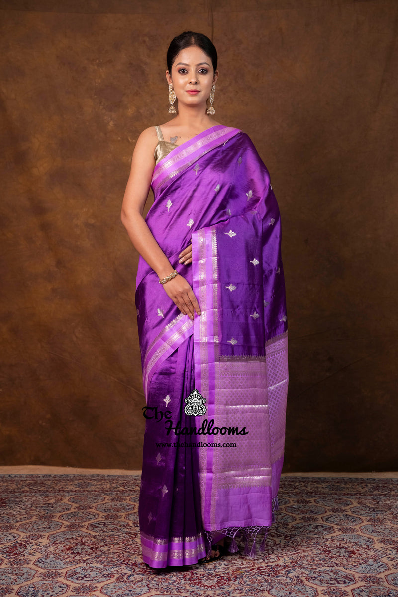 Pure Mango Silk Banarasi Handloom Saree