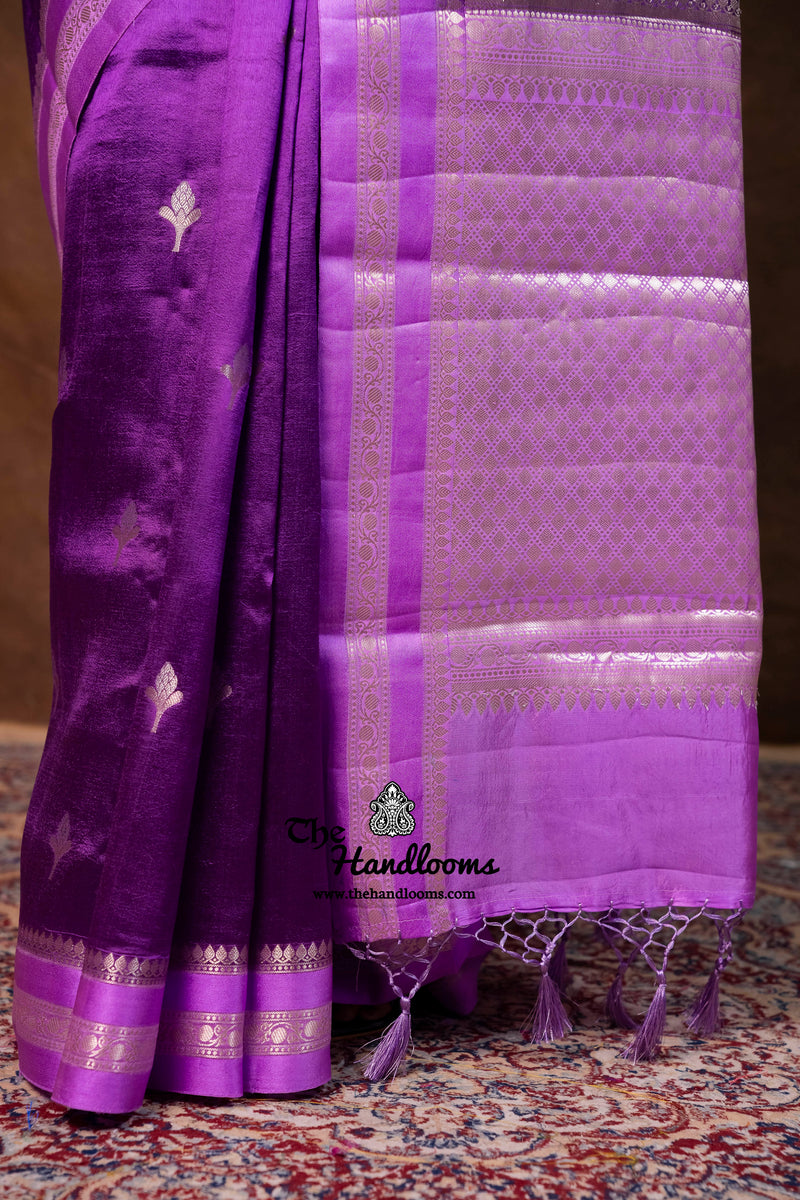 Pure Mango Silk Banarasi Handloom Saree