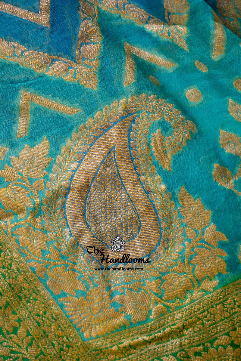 Pure Chiffon Khaddi Banarasi Saree