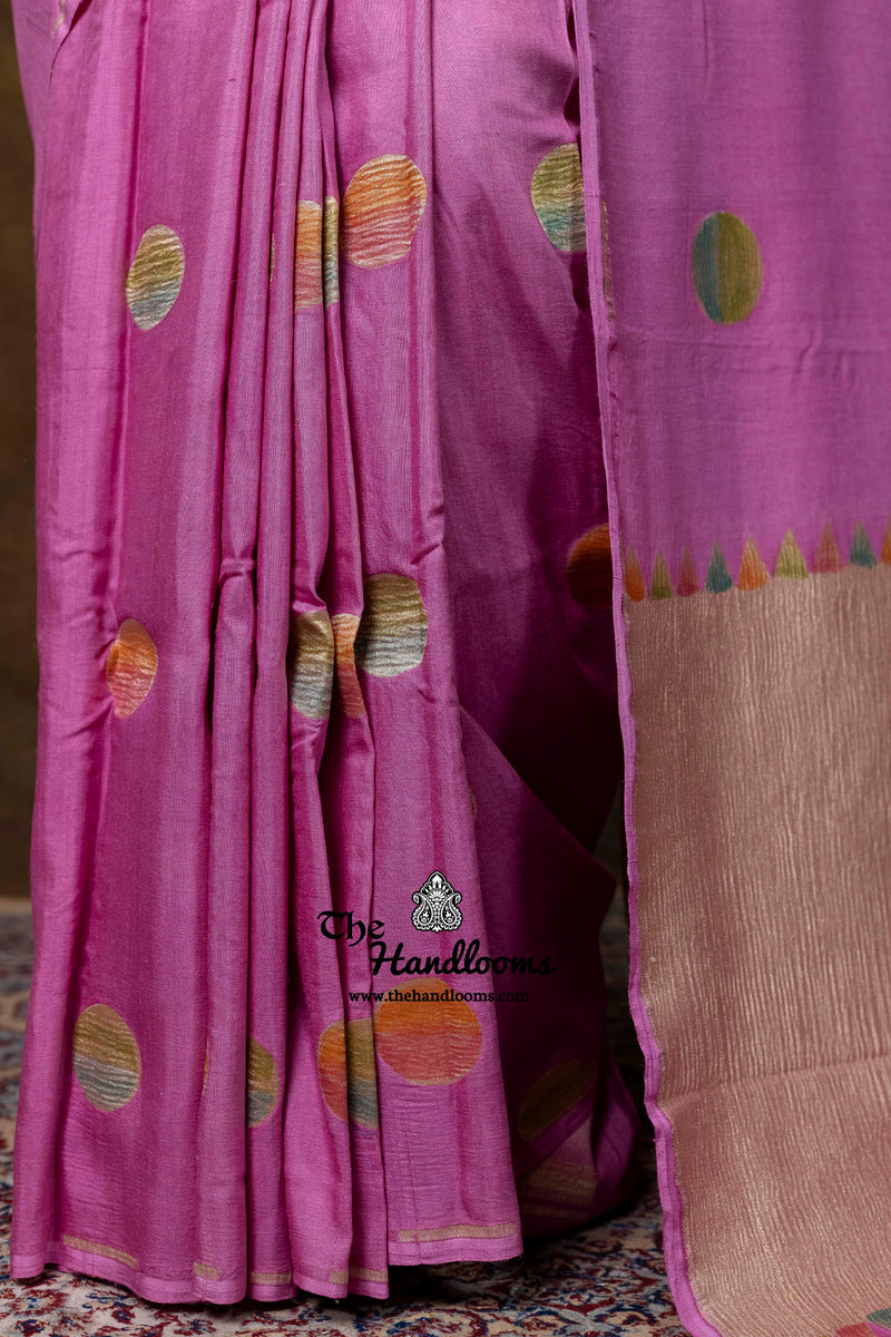 Pure Moonga Silk Handloom Banarasi Saree