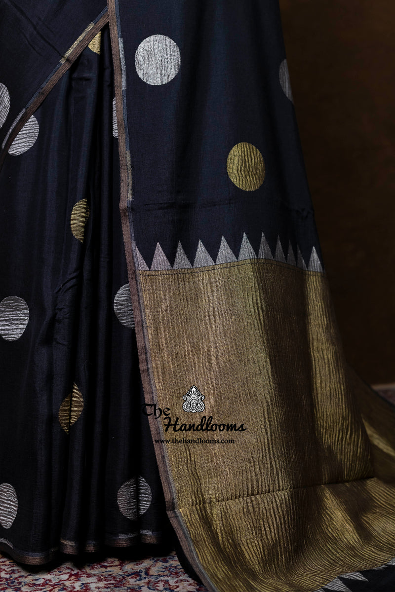 Pure Moonga Silk Handloom Banarasi Saree