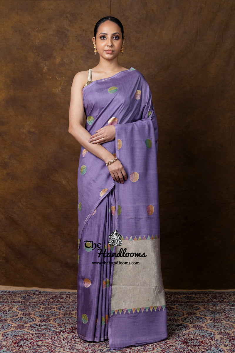 Pure Moonga Silk Handloom Banarasi Saree