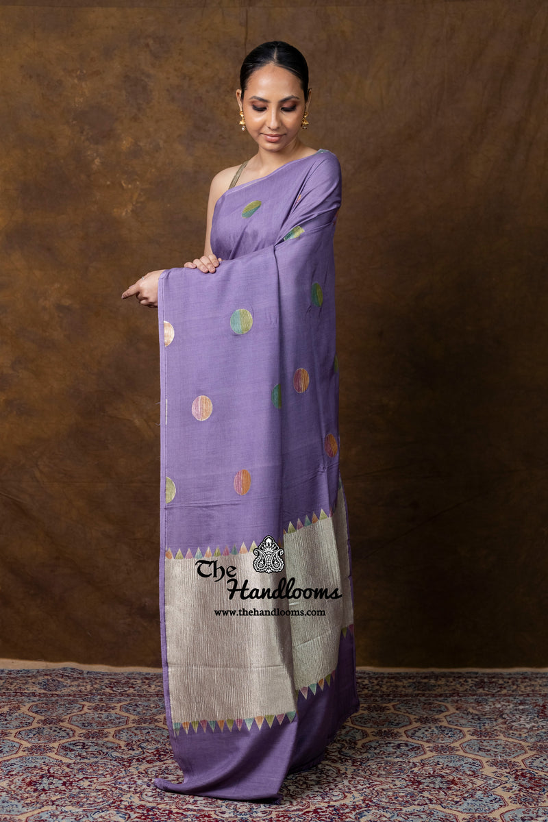 Pure Moonga Silk Handloom Banarasi Saree