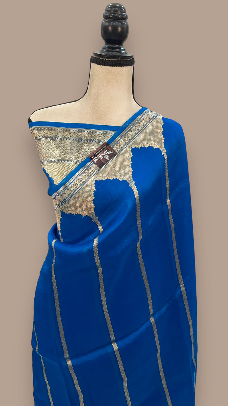Pure Kora Handloom Banarasi Saree - The Handlooms
