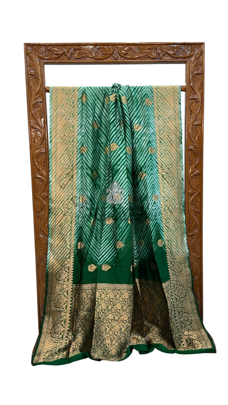 Pure Mango Silk Banarasi Handloom Saree