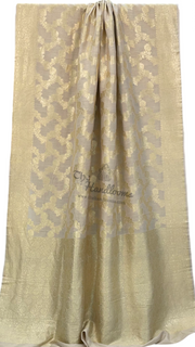 Moonga Georgette Handloom Banarasi Saree - The Handlooms