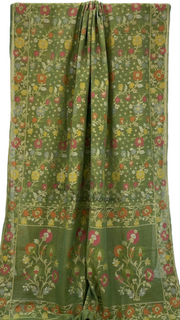 Pure Cotton Jamdani Handloom Banarasi Saree - The Handlooms