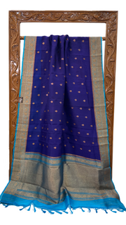 Pure Kora Handloom Banarasi Saree - The Handlooms