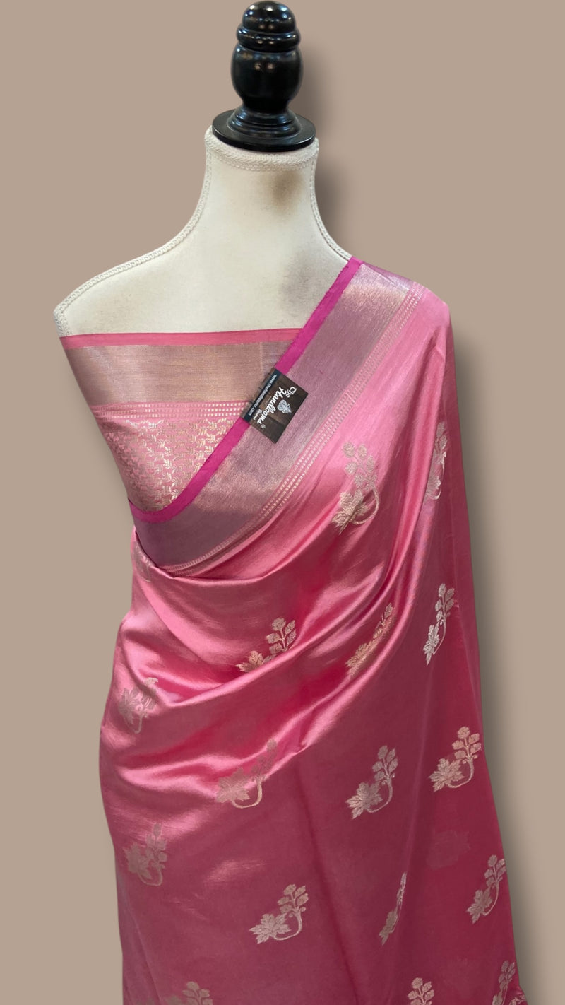 Pure Mango Silk Banarasi Handloom Saree