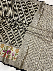 Pure Chiffon Khaddi Banarasi Saree - The Handlooms