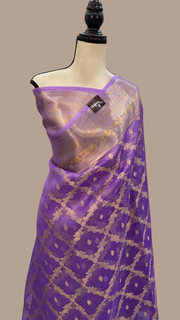 Pure Kora Handloom Banarasi Saree - The Handlooms