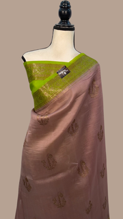 Pure Kora Handloom Banarasi Saree - The Handlooms