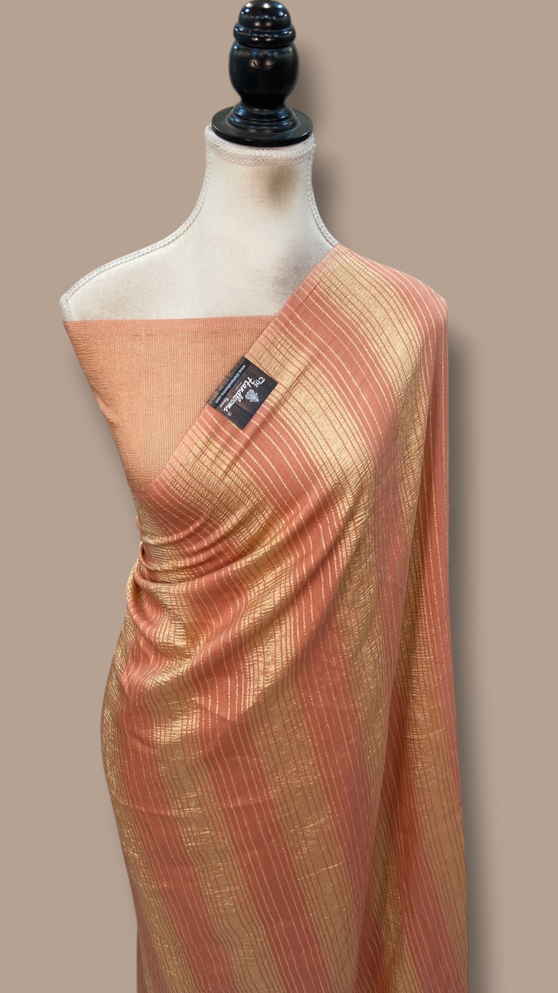 Pure Moonga Silk Handloom Banarasi Saree