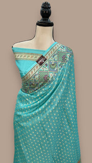 Pure Tussar Silk Handloom Banarasi Saree - The Handlooms