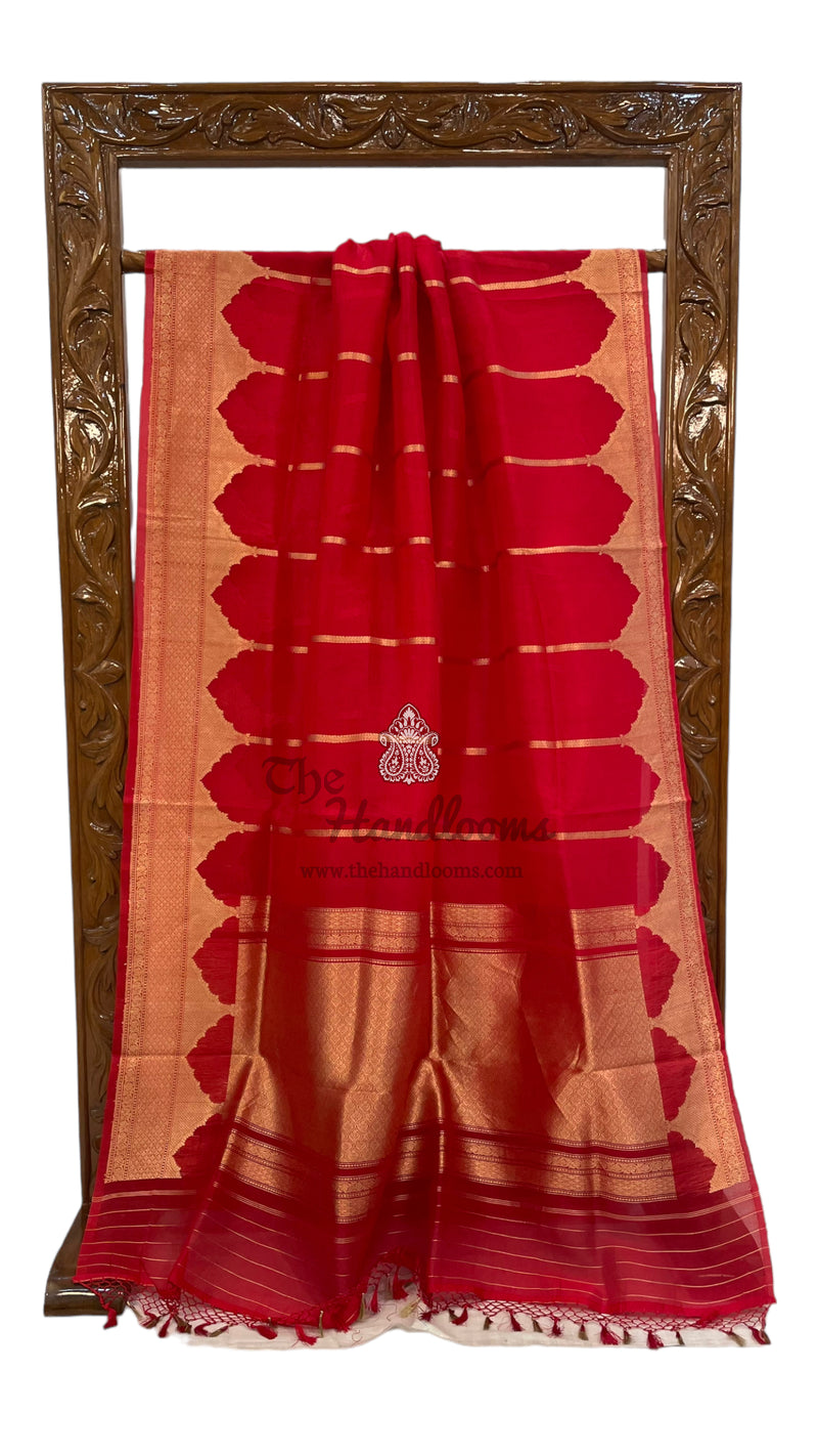 Pure Kora Handloom Banarasi Saree - The Handlooms