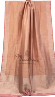 Pure Katan Silk Banarasi Handloom Saree - Tanchui Brocade - The Handlooms